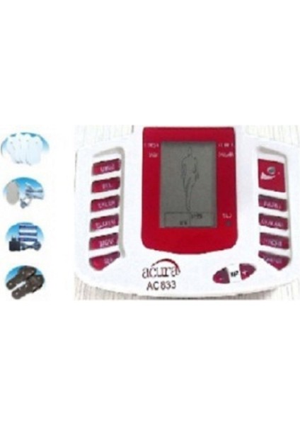 AC-833 Ultra Masaj Aleti Fizik Tens Cihazı Mnnpazar