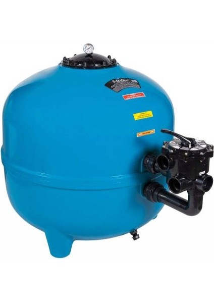 Fıltrone Plastik Havuz Kum Filtresi Yandan Çok Yollu VANALI760 mm 22 M3/h-Toptancıyızbiz