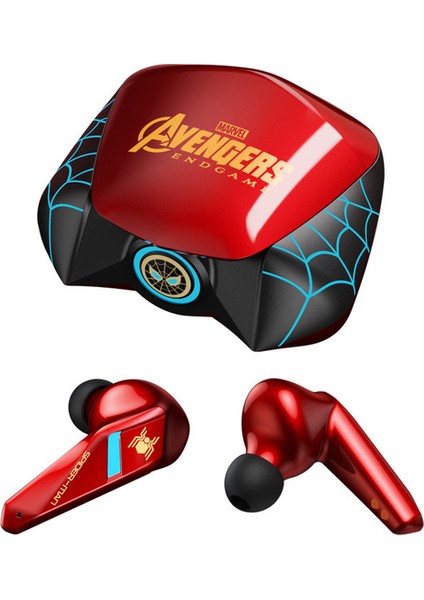 Tws Kablosuz Bluetooth Kulaklık - Kırmızı (Yurt Dışından)