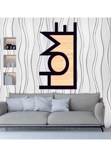 Home Ahşap Duvar Tablo