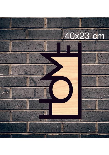 Home Ahşap Duvar Tablo modelleri