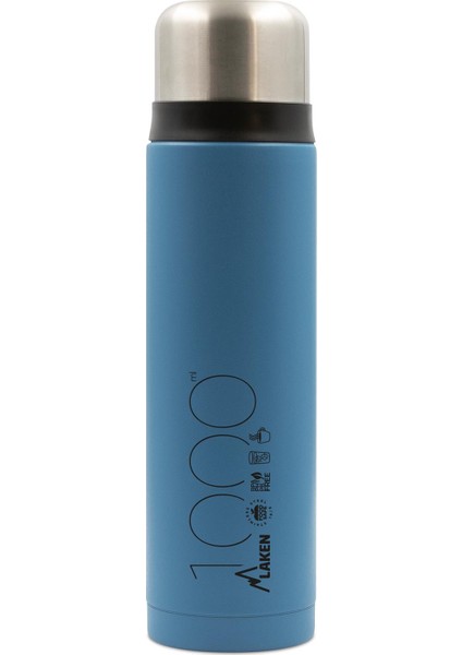 Paslanmaz Çelik Thermo Flask 1l Blue - LK18100A