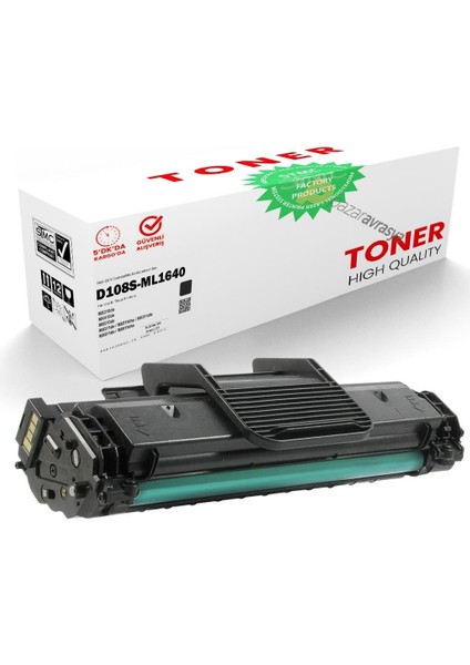 Whitebox Samsung MLT-D108S Muadil Toner /wb/ SU786A/ML-1640/ML-1641