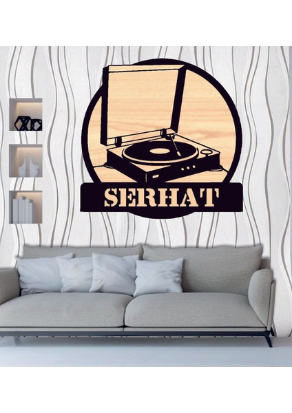 Kişiye Özel Pikap Nostalji Müzik Temalı Ahşap Duvar Tablo fiyatları