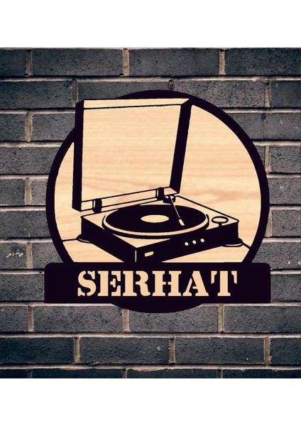 Kişiye Özel Pikap Nostalji Müzik Temalı Ahşap Duvar Tablo modelleri