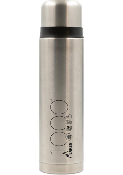 Steel Thermo Lıquıds Flask 1 L - Metal