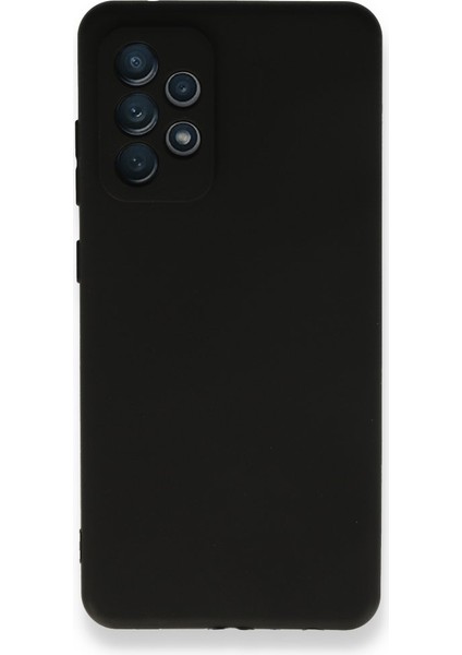 Samsung Galaxy A33 5g Kılıf First Silikon - Siyah