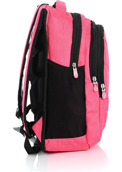 2040 Su Geçirmez Okul Sırt Çantası Pembe modelleri