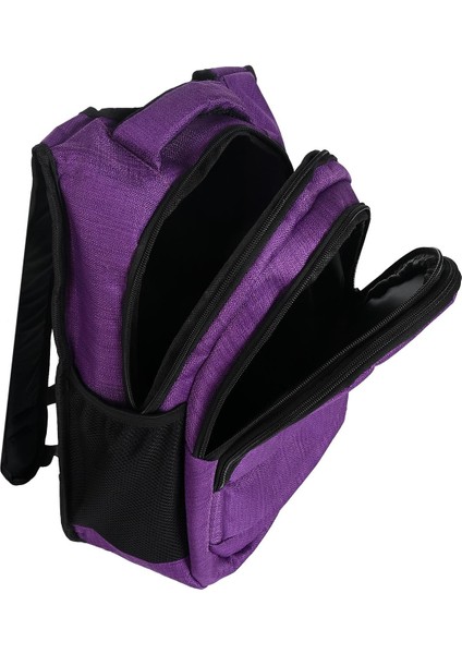 2040 Su Geçirmez Okul Sırt Çantası Mor indirimleri
