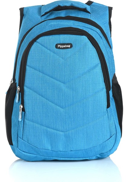 2040 Su Geçirmez Okul Sırt Çantası Mavi