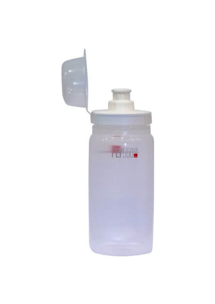 Fly Tex Mtb Bisiklet Matara 550ML Şeffaf