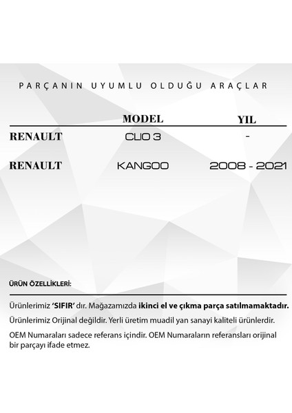 Airbag Şerit Kablosu Clio3, Kangoo 5 Pin - 50 cm Airbag Sargısı