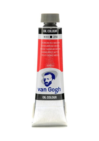 Van Gogh Yağlı Boya 40 Ml. 314 Cadmium Red Medium