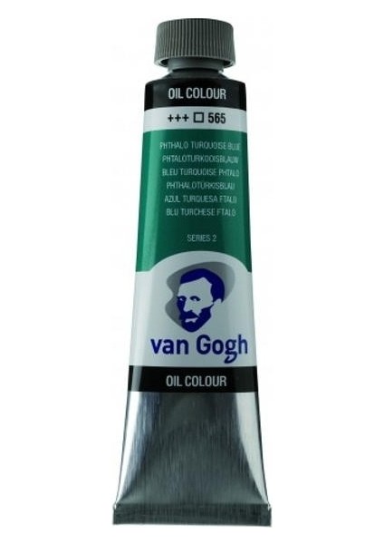 Van Gogh Yağlı Boya 40 Ml. 565 Phthalo Turquoise Blue