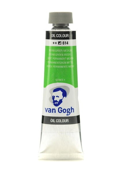 Van Gogh Yağlı Boya 40 Ml. 614 Permanent Green Medium