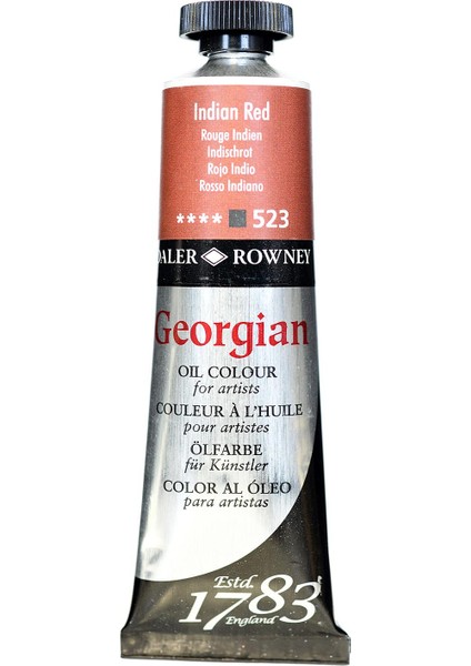 Georgian Yağlı Boya 38ML 523 Indian Red