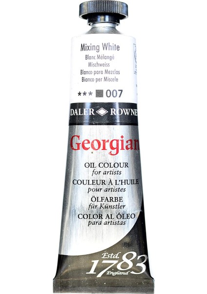 Georgian Yağlı Boya 38ML 007 Mixing White