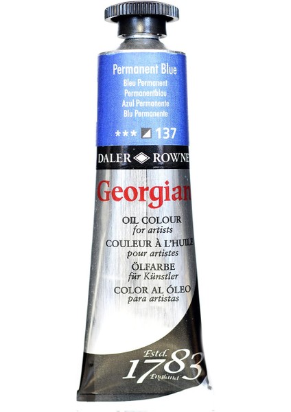 Georgian Yağlı Boya 38ML 137 Permanent Blue