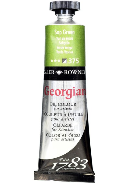 Georgian Yağlı Boya 38ML 375 Sap Green