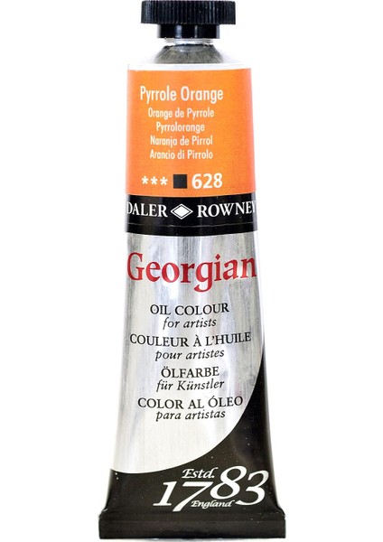 Georgian Yağlı Boya 38ML 628 Pyrrole Orange