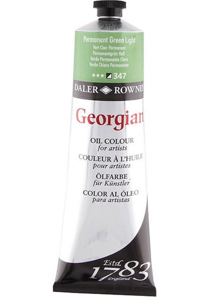 Georgian Yağlı Boya 225ML 347 Permanent Green Light