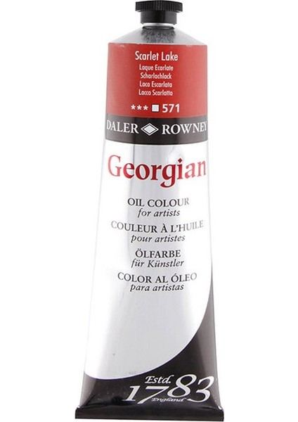 Georgian Yağlı Boya 225ML 571 Scarlet Lake