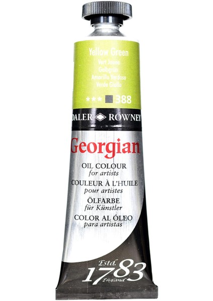 Georgian Yağlı Boya 38ML 388 Yellow Green