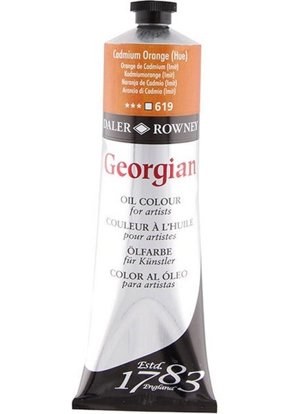 Georgian Yağlı Boya 225ML 619 Cadmium Orange Hue