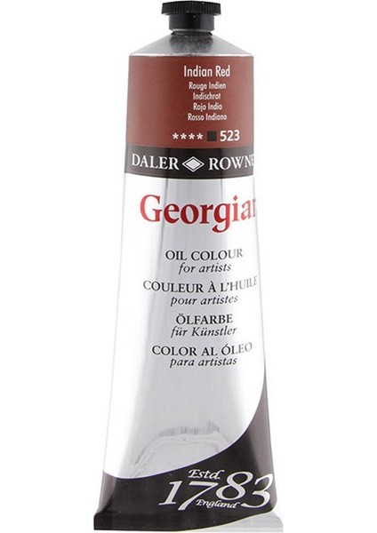 Georgian Yağlı Boya 225ML 523 Indian Red