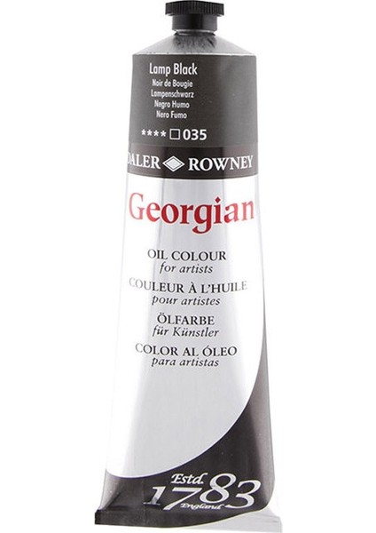 Georgian Yağlı Boya 225ML 035 Lamp Black