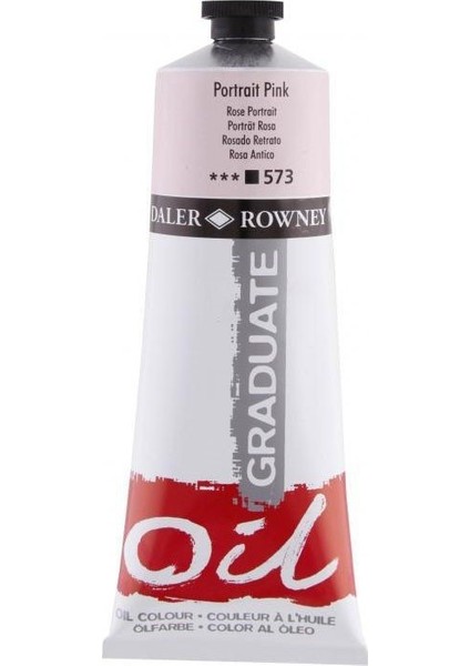 Graduate Yağlı Boya 200ML 573 Potrait Pink