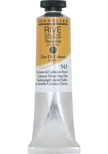Rive Gauche Fine Yağlıboya 40ML N:543 Cadmium Yellow Deep Hue