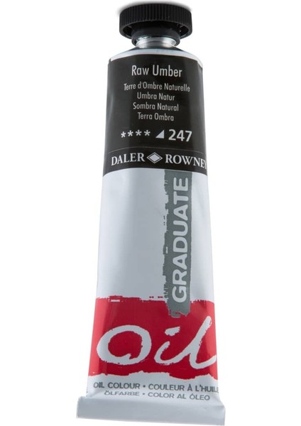Graduate Yağlı Boya 38ML 247 Raw Umber