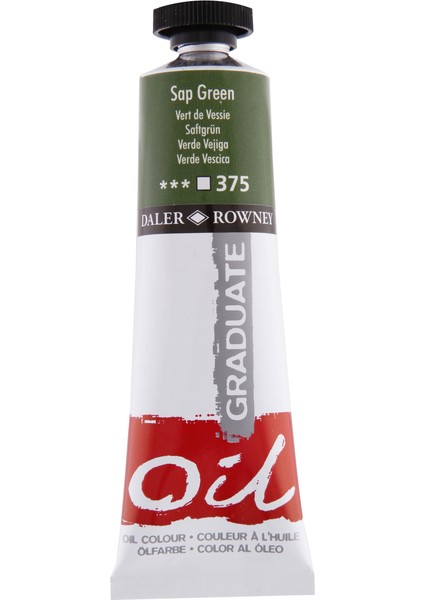 Graduate Yağlı Boya 38ML 375 Sap Green