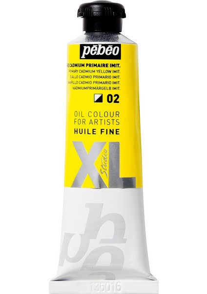Xl Huile Fine Yağlıboya - 37ML - Primary Cadmium Yellow Hue - N.02