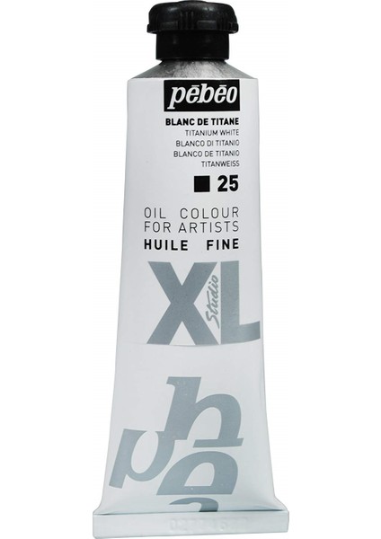 Xl Huile Fine Yağlıboya - 37ML - Titanium White - N.25