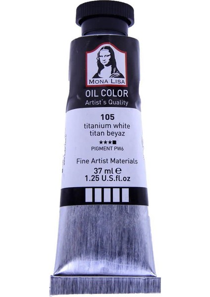Yağlı Boya 37ML N:105 Titanium White
