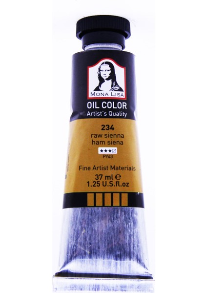 Yağlı Boya 37 Ml. Ham Siena 234