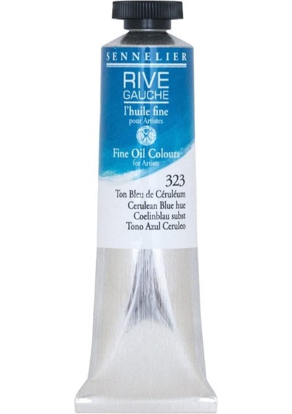 Rive Gauche Fine Yağlıboya 40ML N:323 Cerulean Blue Hue
