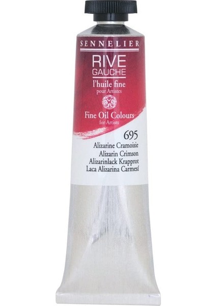 Rive Gauche Fine Yağlıboya 40ML N:695 Alizarin Crimson