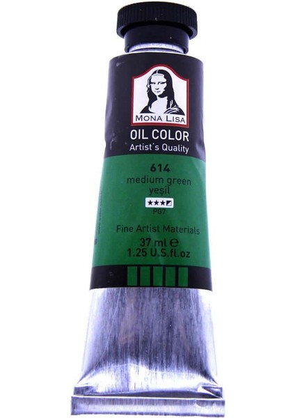 Mona Lisa  Yağlı Boya 37ML 614 Green