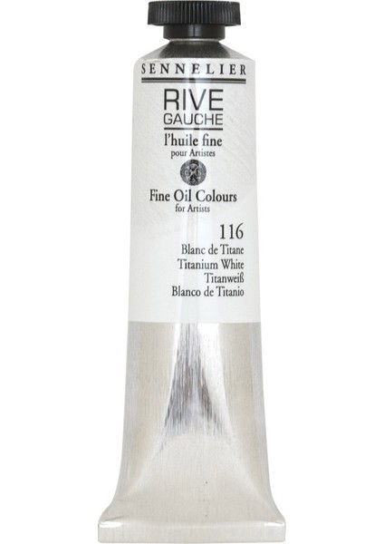 Rive Gauche Fine Yağlıboya 40ML N:116 Titanium White