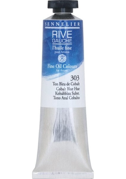 Rive Gauche Fine Yağlıboya 40ML N:303 Cobalt Blue Hue