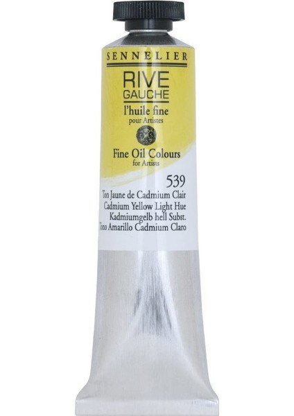 Rive Gauche Fine Yağlıboya 40ML N:539 Cadmium Yellow Light Hue