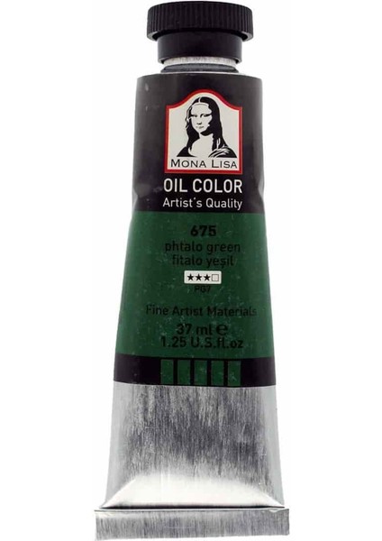 Yağlı Boya 37ML 675 Phtalo Green