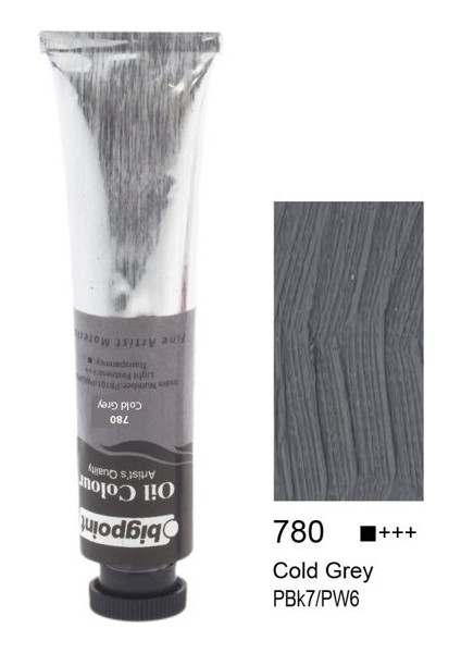Yağlı Boya 45 Ml. 780 Cold Grey