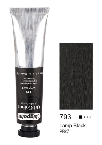 Yağlı Boya 45 Ml. 793 Lamp Black