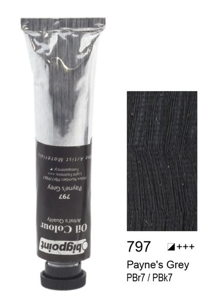 Yağlı Boya 45 Ml. 797 Paynes Grey