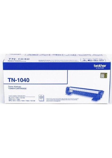 TN-1040 Orjinal Toner MFC-1811 AX76