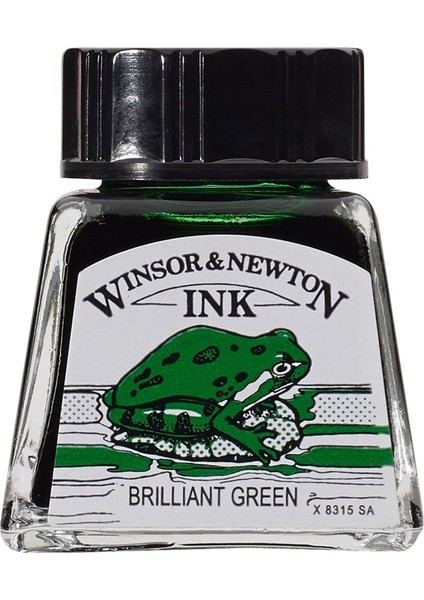 Drawing Ink Çini Mürekkebi 14ML 046 Brilliant Green